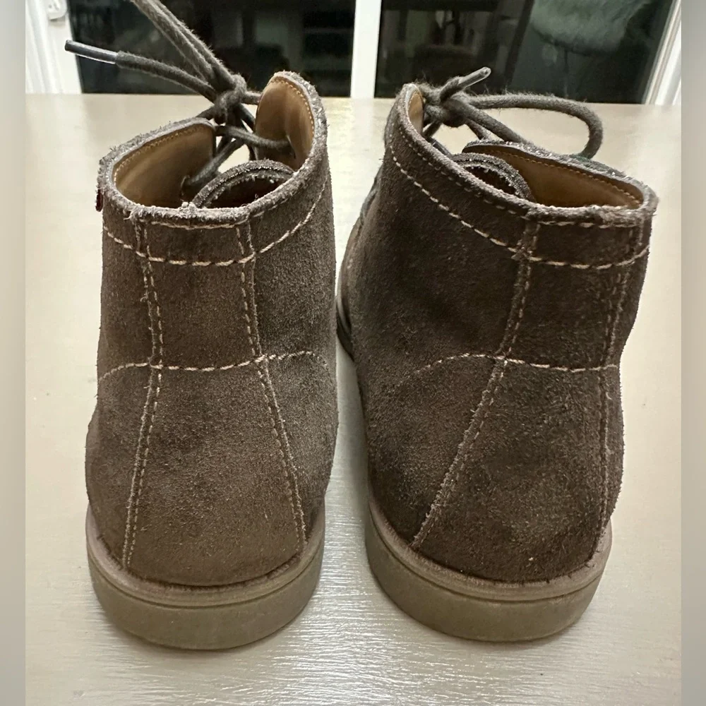 Bass Boy's Leather/Suede Chukka Boots Brown Size 6M